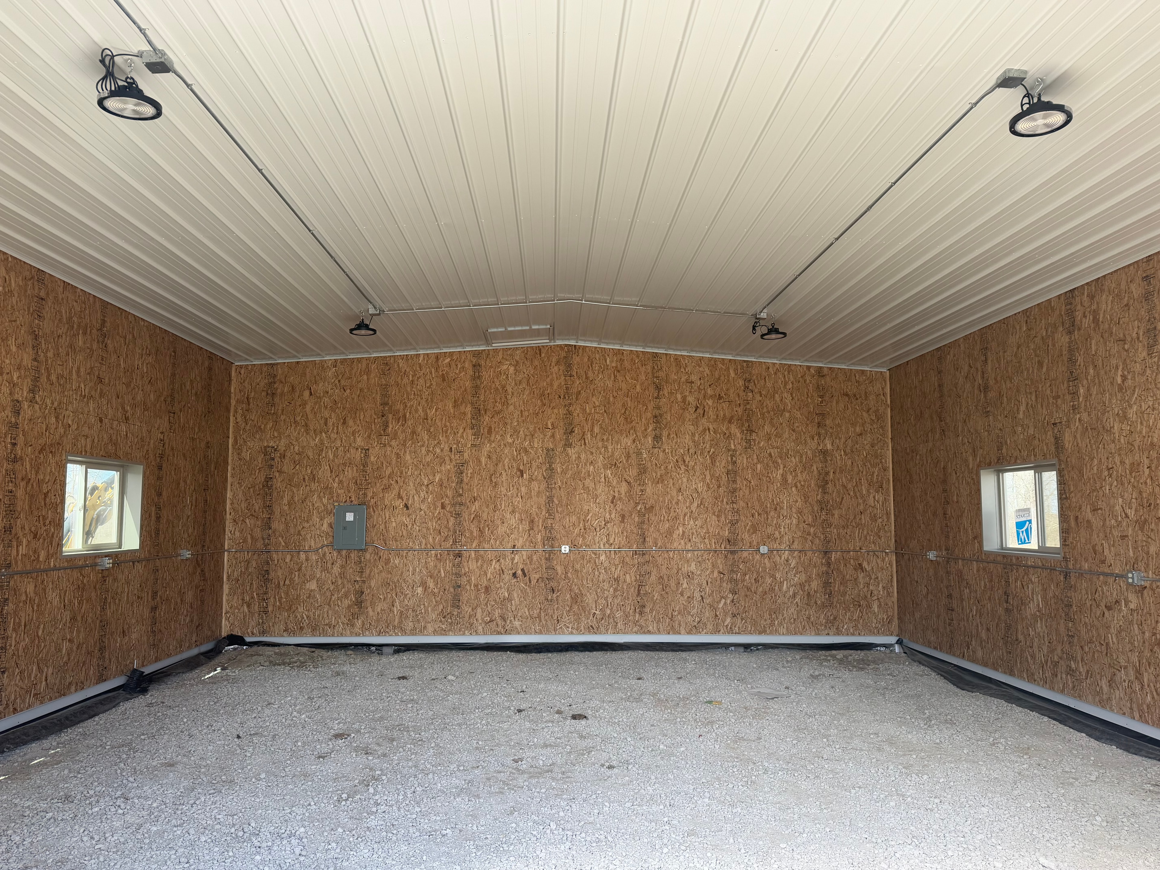 Commercial electrical panel installation